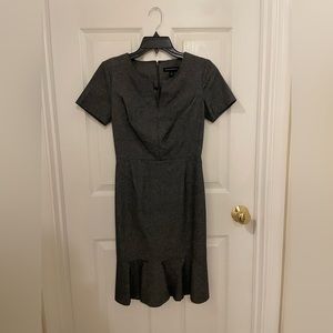 Banana Republic Blue Stretch Denim Fit & Flare Dress Size 0